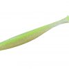DoLive Shad 4.5" Lime Chart Back Shiner TW184