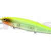 DEPS BALISONG MINNOW 100SP #38 CLEAR CHART BACK