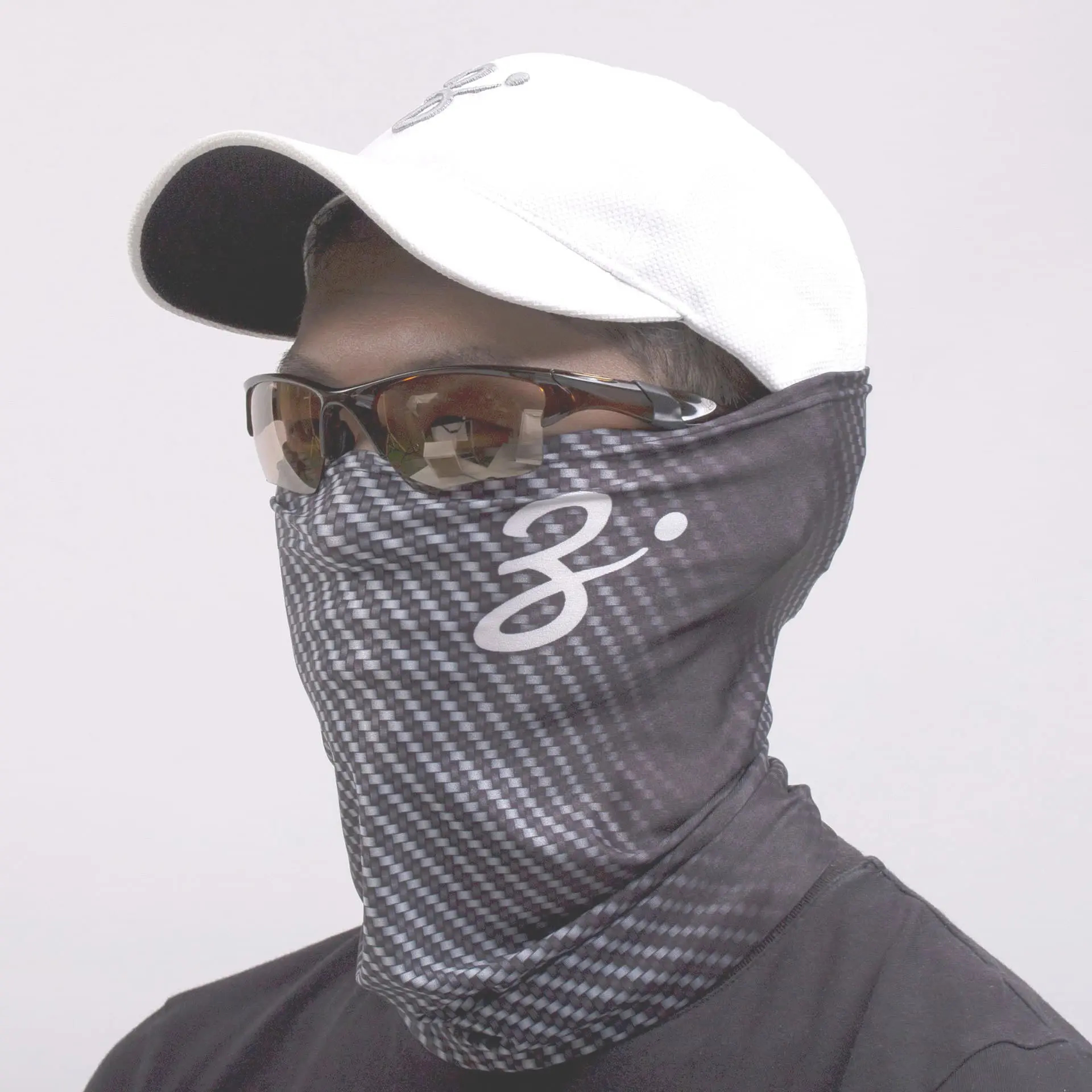 ZENAQ Face and Neck Guard (Carbon Pattern) – Bild 2