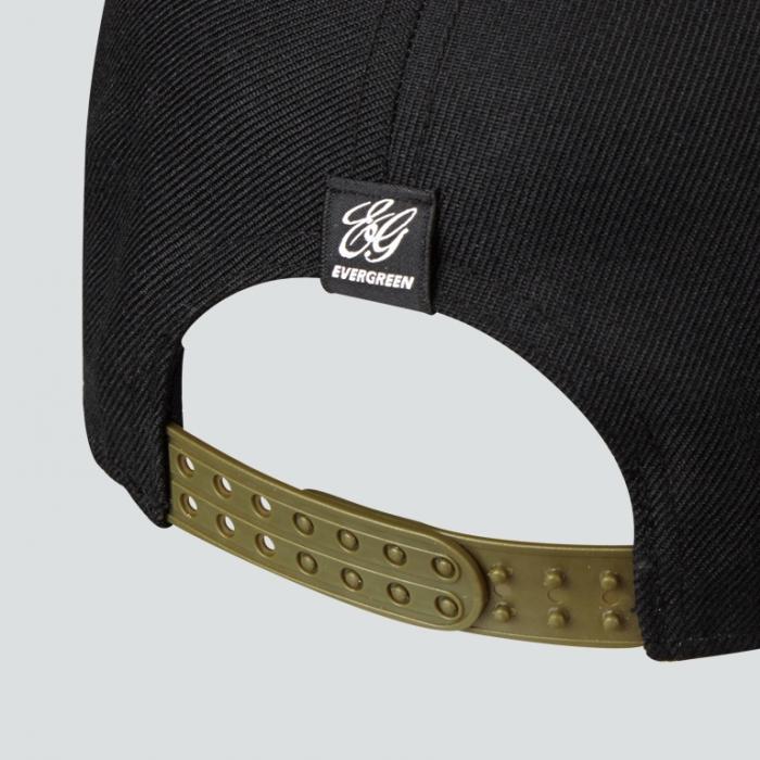 B-TRUE FLAT CAP TYPE C | BLACK – Bild 4
