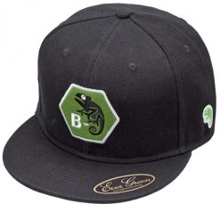 B-TRUE FLAT CAP TYPE C | BLACK