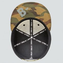 B-TRUE FLAT CAP TYPE C | BLACK – Bild 3
