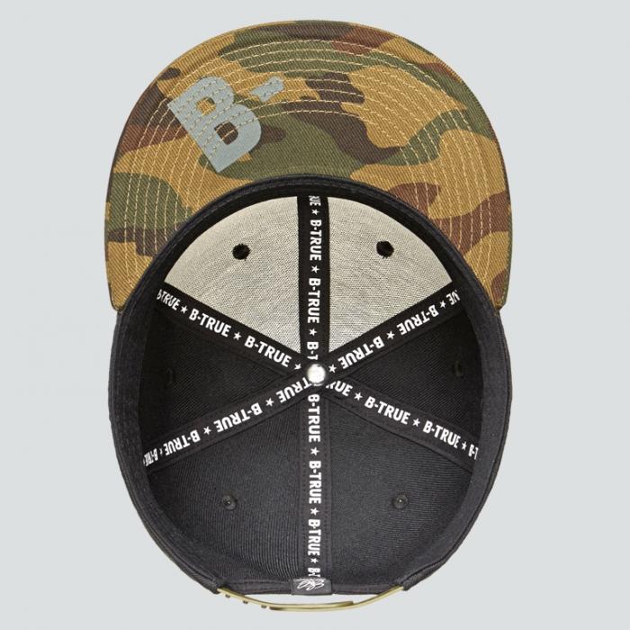 B-TRUE FLAT CAP TYPE C | BLACK – Bild 3