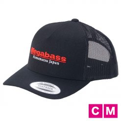 MEGABASS CAP CLASSIC TRUCKER BLACK/RED
