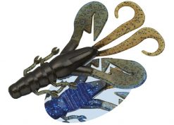 DOUBLE MOTION 3.6" #61 GREENPUMPKIN BLUE CRAW