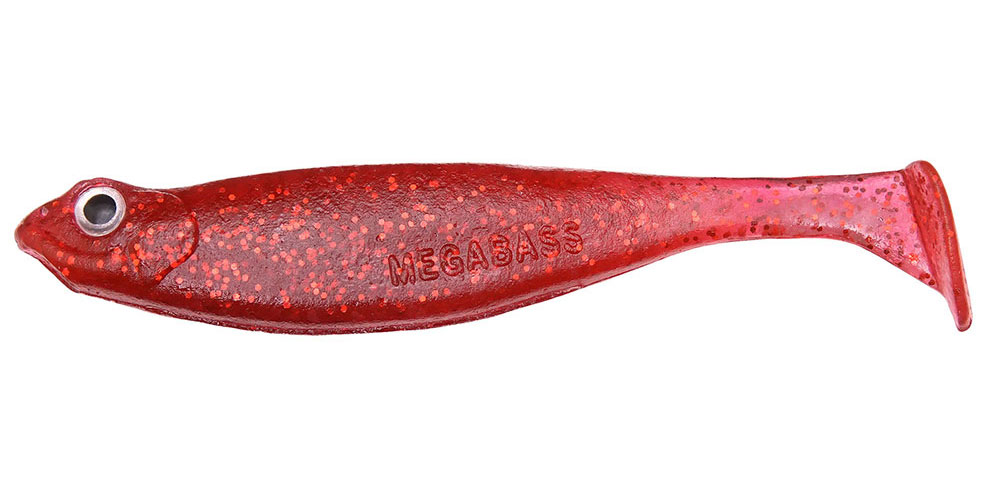 HAZEDONG SHAD SW 4.2inch CLEAR RED