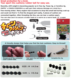 ZAPPU CHAIN CUSHION KNOT PROTECTOR – Bild 3