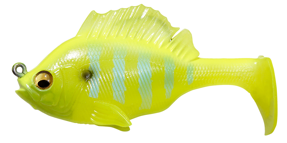 SLEEPER GILL 3.2" 3/4oz. GHOST LIME CHART GILL