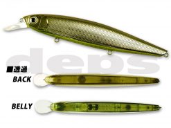 BALISONG MINNOW 130 SP #23 GLASS BELLY SHINER
