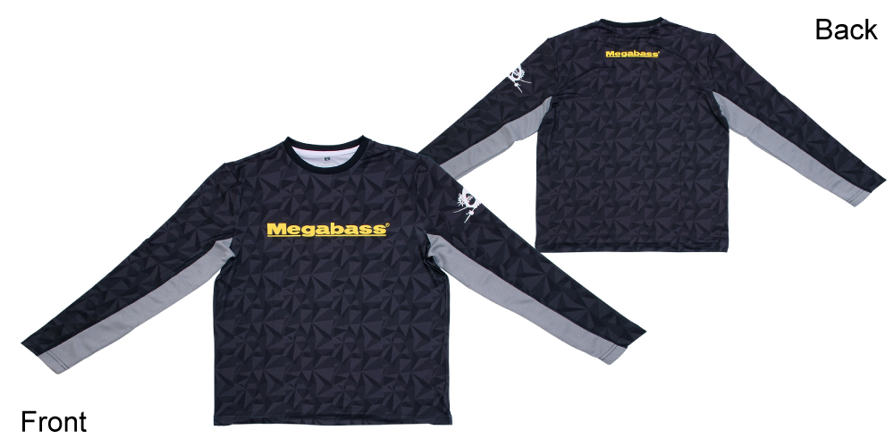MEGABASS GAME LONG SLEEVE BLACK (XL)
