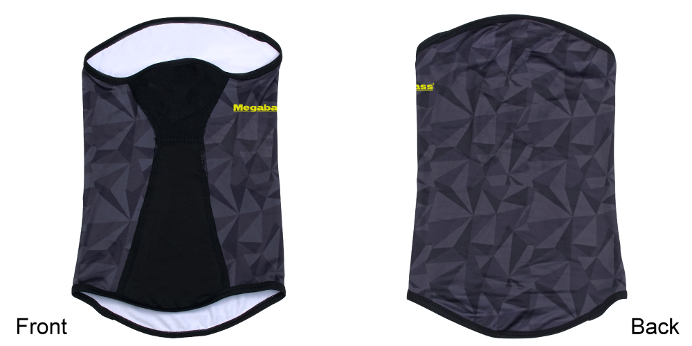 MEGABASS GAME NECK GATOR BLACK
