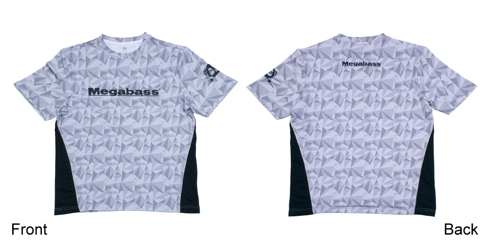 MEGABASS GAME T-SHIRTS WHITE (L)