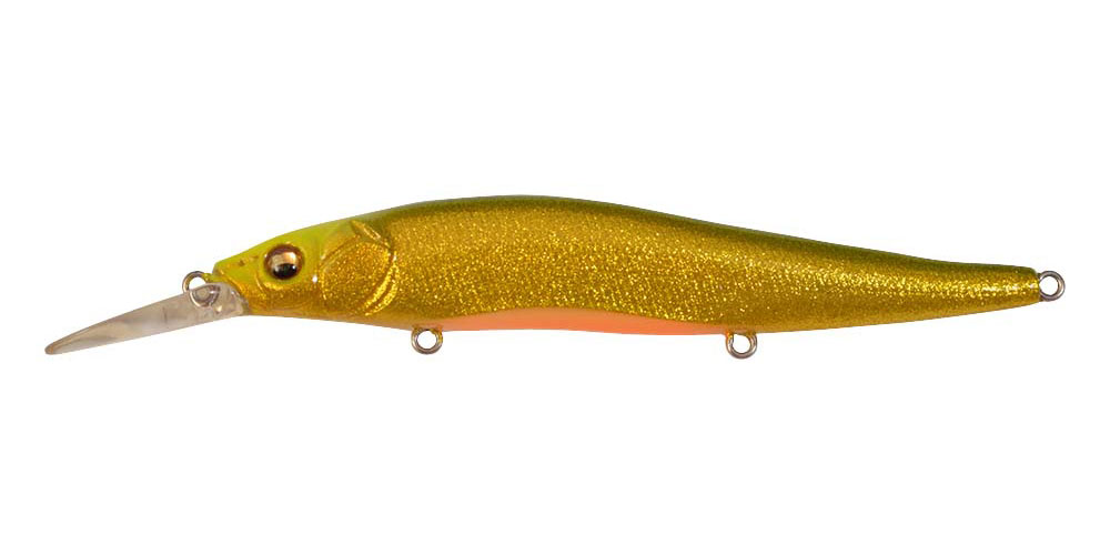 MEGABASS VISION ONETEN +1 SW GLX GOLD LIME OB