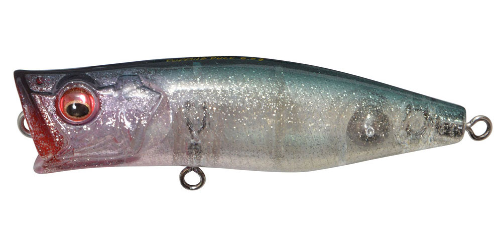 POPPING DUCK GLX SEETHROUGH BAIT