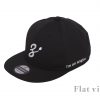 ZENAQ Flat Visor Cap  Black NEW