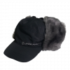 JACKALL FLIGHT FUR CAP BLACK | 58-60