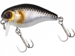 JACKALL CHUBBY 38F SSR UV MAT SILVER & BLACK (CHO KEIMURA)