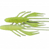 JACKALL WAVER SHRIMP 2.8" SALT RF HOT LIME/GLOW CHARTREUSE