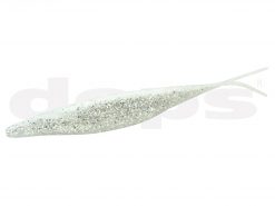 DEPS SAKAMATA SHAD 5" #31 WHITE CLEAR SILVER FLAKE