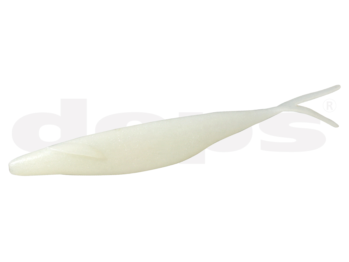 DEPS SAKAMATA SHAD 5" #39 PEARL WHITE