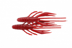JACKALL WAVER SHRIMP 2.8" SALT RF RED PEPPER/RED FLAKE