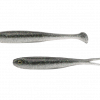 JACKALL PEACETON SHAD 2,8" DARK THUNDER/CLEAR SILVER
