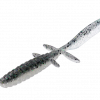 JACKALL DB UMA FREE 3,8" DARK THUNDER/CLEAR SILVER