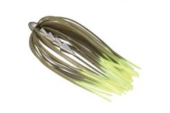 JACKALL CUSTOM SINKER HOLENAIL 3.5g GREEN PUMPKIN CHARTREUSE TIP