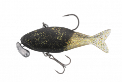 JACKALL GALVIBE JR. GOLD & BLACK SHAD