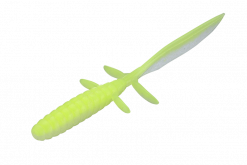 JACKALL DB UMA FREE 3,8" MARUHATA VISIBLE CHARTREUSE