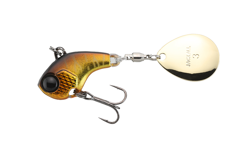 JACKALL DERACOUP FINE 5g SILVER POWDER GOLD & BLACK