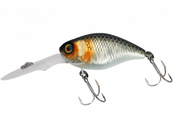 JACKALL DD CHUBBY 38F UV MAT SILVER & BLACK