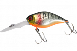 JACKALL DD CHUBBY 38F UV MAT SILVER TIGER