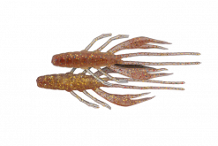 JACKALL WAVER SHRIMP 2.8" SALT RF GLOW CRUSH SHRIMP