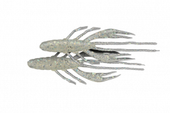 JACKALL WAVER SHRIMP 2.8" SALT RF GLOW CRUSH CLEAR
