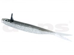 DEPS FRILLED SHAD #92 SILVER SHINER