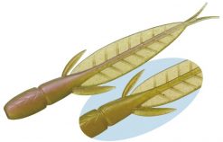 Evergreen C-4 LEECH 3,1" #39 PURPLE WINNIE