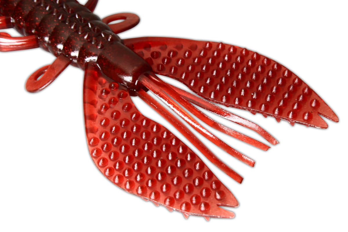 SPINY CRAW 3.5'' #58 CLEAR ROSE PEPPER – Bild 3