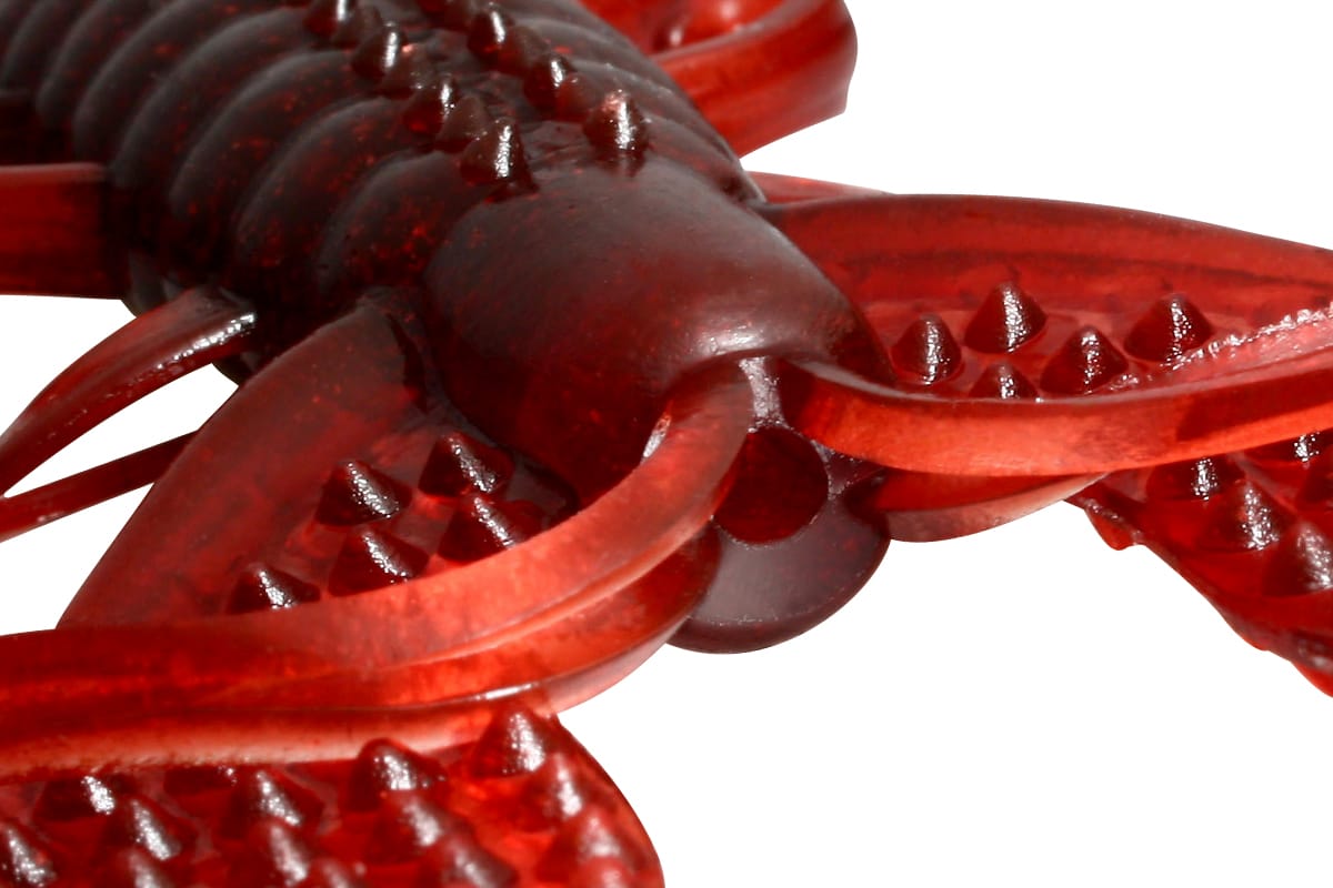 SPINY CRAW 3.5'' #58 CLEAR ROSE PEPPER – Bild 4