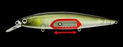 BALISONG MINNOW 130 F NATURAL PERCH – Bild 5