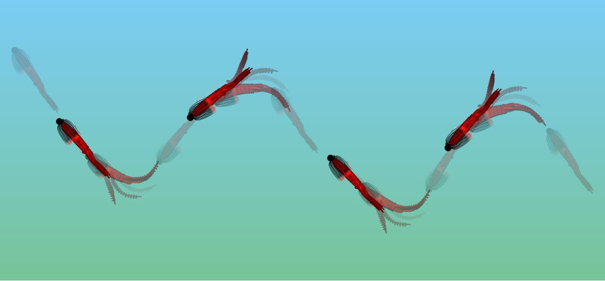 SPINY CRAW 3.5'' #58 CLEAR ROSE PEPPER – Bild 6