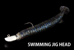 DEATHADDER SHAD 4'' #24 SMOKE PEPPER BLUE&GOLD – Bild 8
