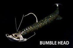 DEATHADDER SHAD 4'' #24 SMOKE PEPPER BLUE&GOLD – Bild 9