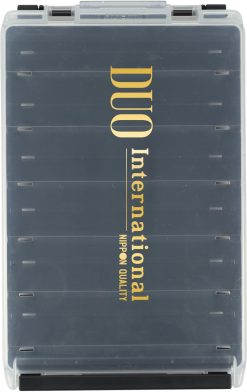 DUO REVERS LURE CASE 120 Pearl Black/Gold Logo