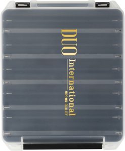 DUO REVERS LURE CASE 160 Pearl Black/Gold Logo