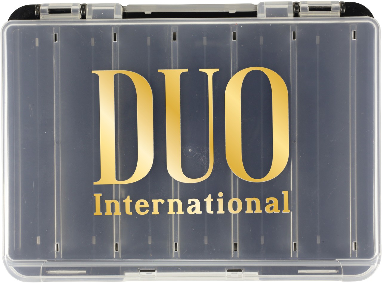 DUO REVERS LURE CASE D86 Pearl Black/Gold Logo