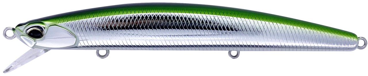 DUO Tide Minnow Lance 110 Green Back Silver (ASA0570)