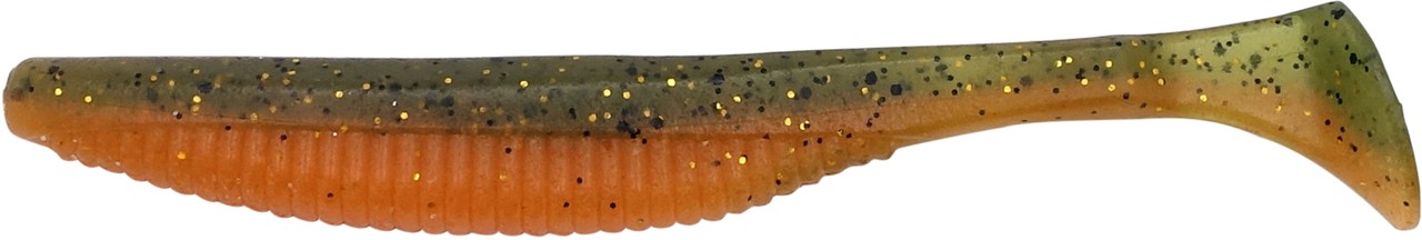 DUO Realis Versa Shad 4" Watermelon Orange Gold (F083)