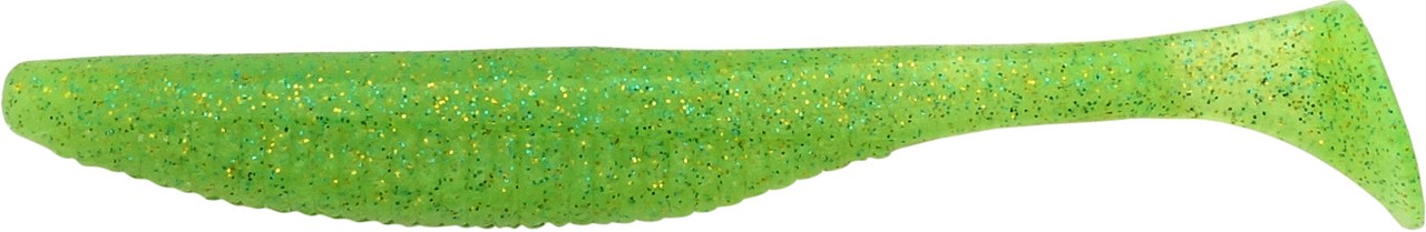 DUO Realis Versa Shad 4" Lime Chartreuse UV (F084)