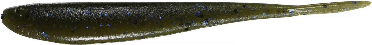 DUO REALIS VERSA FISH 3.5" Green Pumpkin/Blue Flake (F005)